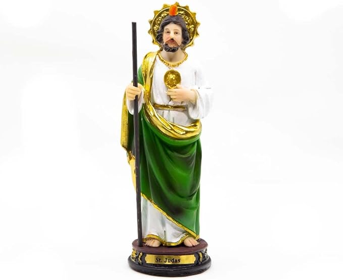 ST. JUDE THADDEUS 5" W/ REMOVABLE STAFF