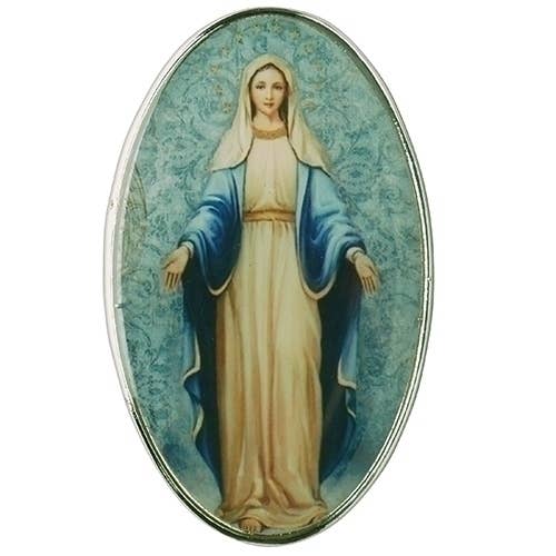 2"H OUR LADY OF GRACE VISOR CLIP