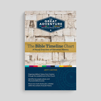 THE GREAT ADVENTURE BIBLE TIMELINE CHART