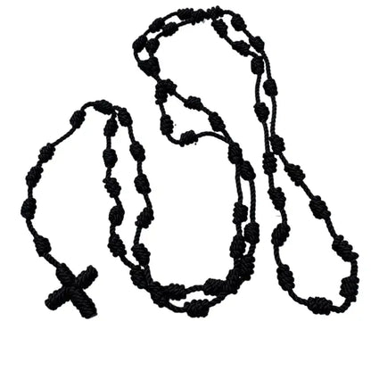 KNOTTED CORD ROSARY| ROSARIO DE HILO