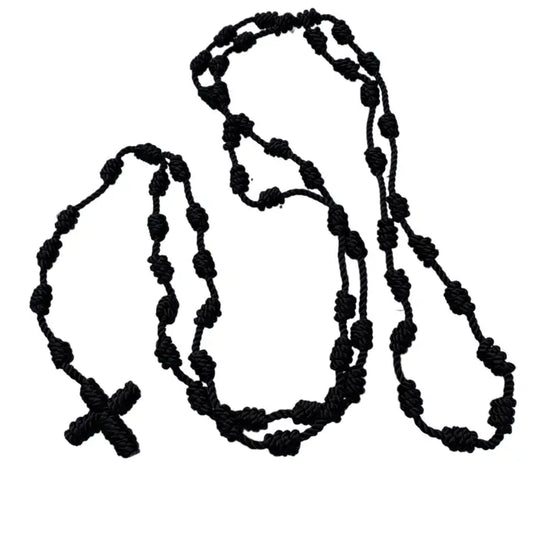 KNOTTED CORD ROSARY| ROSARIO DE HILO