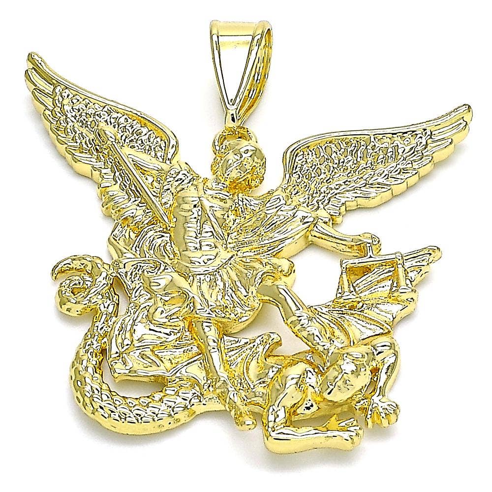 ST. MICHAEL ARCHANGEL PENDANT NECKLACE
