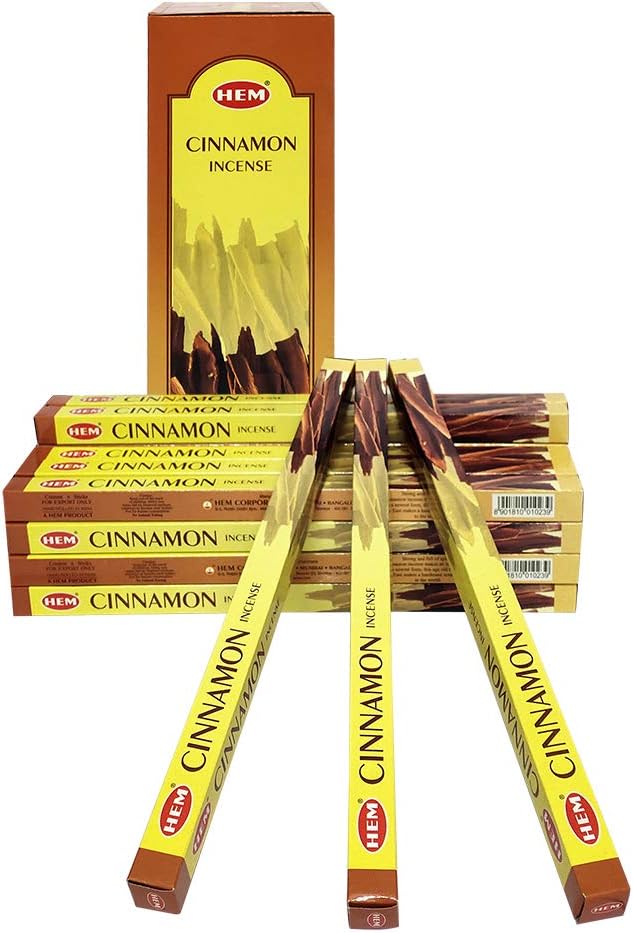 INCENSE STICKS: CINNAMON 8-PACK