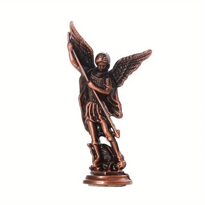 AUTODEVOCIONAL: ESTATUA DE METAL DE SAN MIGUEL DE 3"