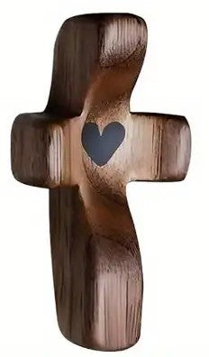 CROSS MY HEART GIFT WOODEN CROSS