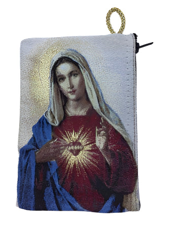 ROSARY POUCH: IMMACULATE HEART OF MARY (MD)