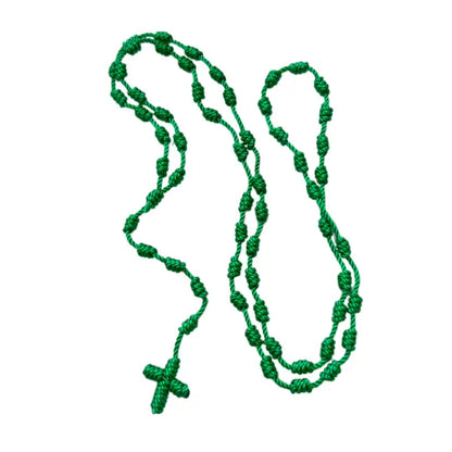 KNOTTED CORD ROSARY| ROSARIO DE HILO
