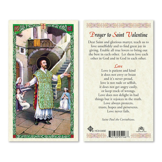 PRAYER TO SAINT VALENTINE