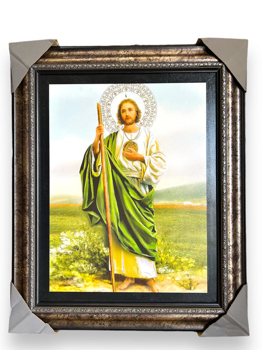 ELEGANT 22"x28" FRAMED PRINT -ST. JUDE THADDEUS