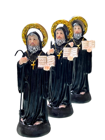 3" ST. BENEDICT STATUE