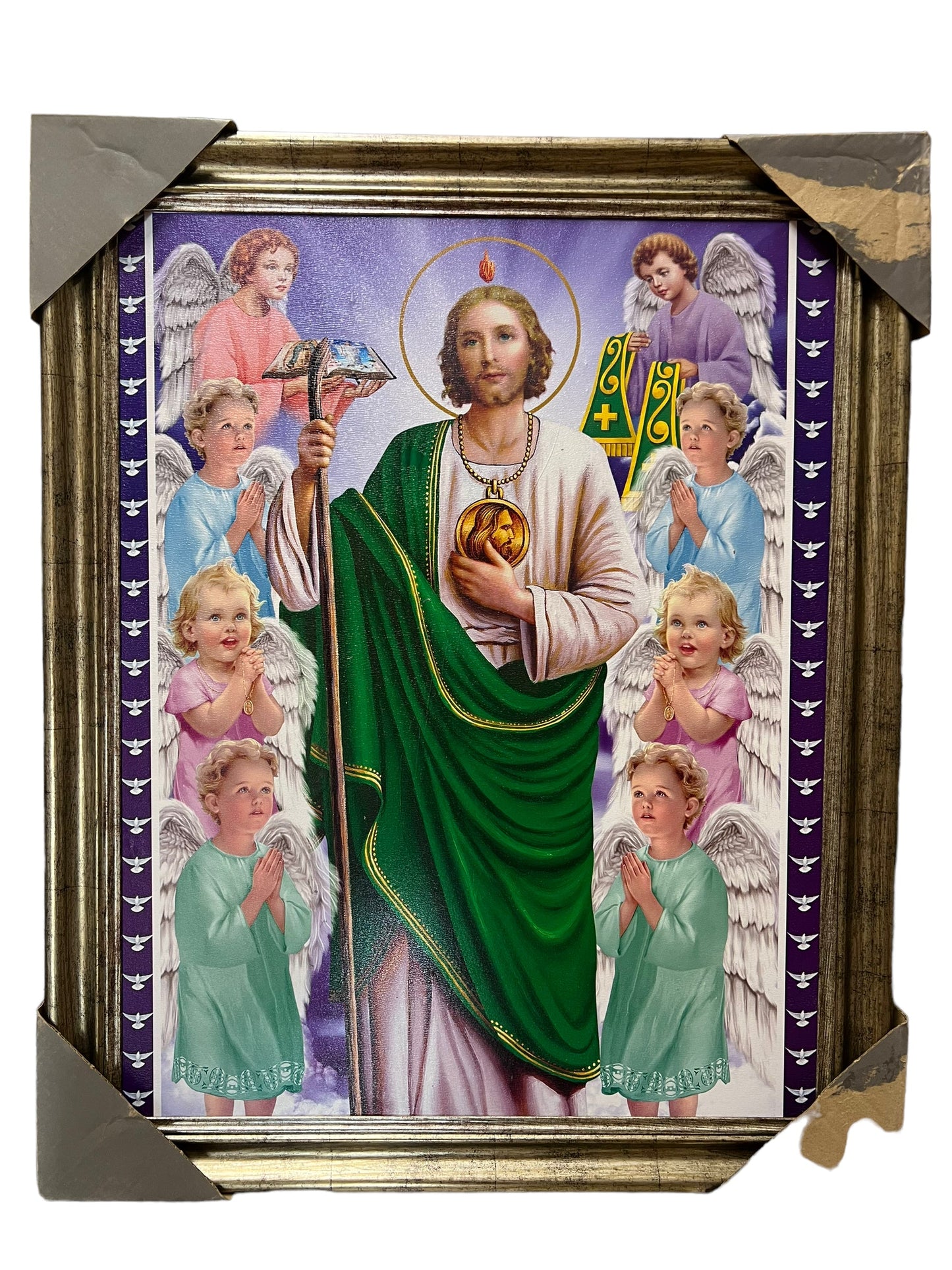 22"x28" FRAMED PRINT -ST. JUDE THADDEUS