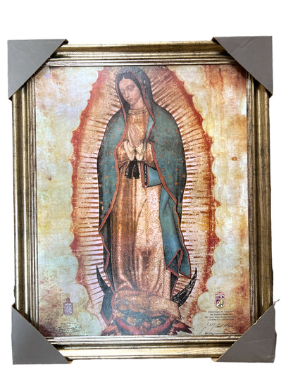 OUR LADY OF GUADALUPE 22"x28" FRAMED PRINT