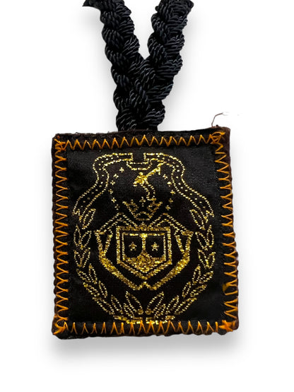 BRAIDED CORD SCAPULAR: OUR LADY OF MOUNT CARMEL