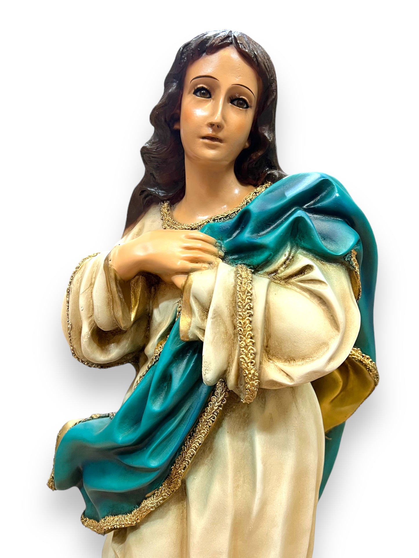 IMMACULATE CONCEPTION STATUE 35" | IMAGEN DE LA INMACULADA CONCEPCION