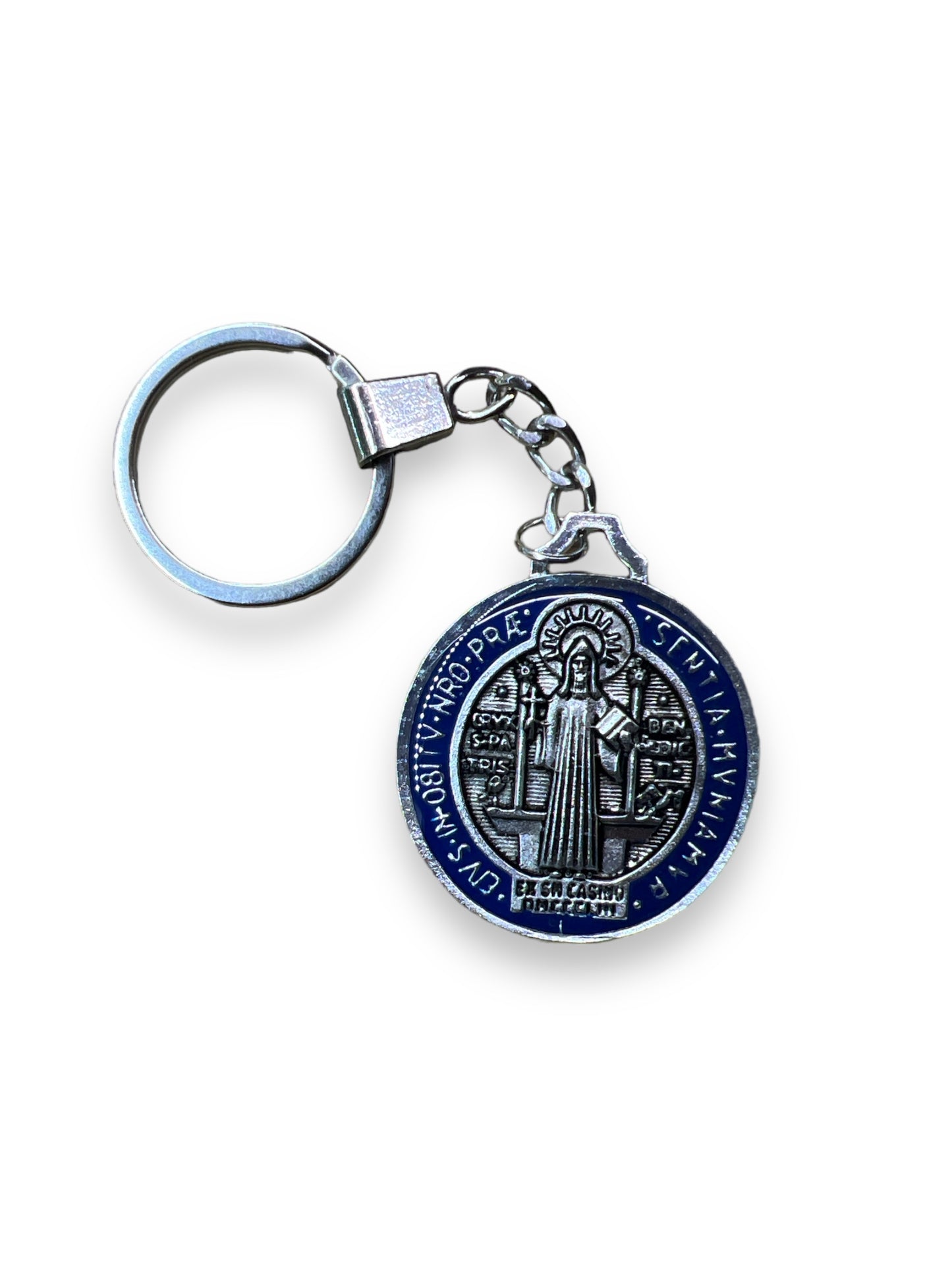 ST. BENEDICT MEDAL KEYCHAIN | LLAVERO MEDALLA DE SN. BENITO