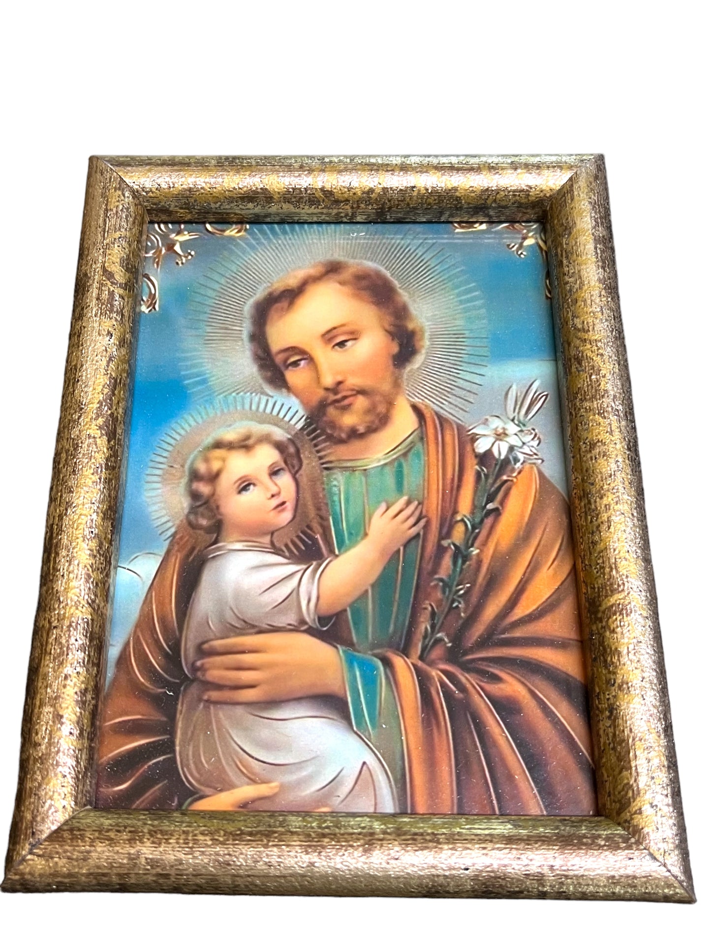 5"x7" FRAME  -ST. JOSEPH WITH CHILD