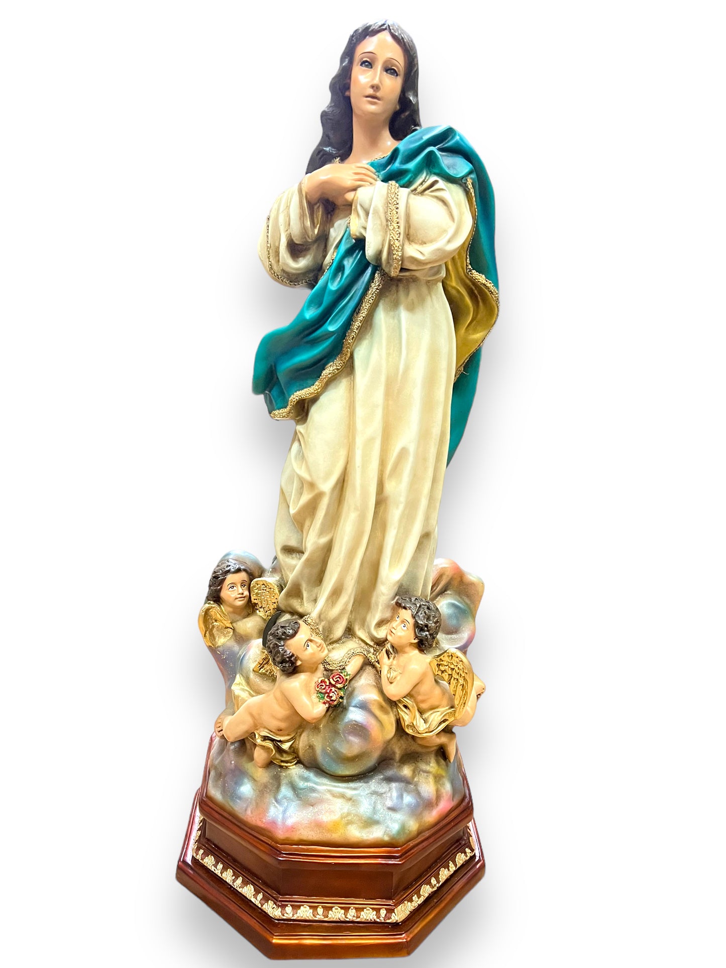 IMMACULATE CONCEPTION STATUE 35" | IMAGEN DE LA INMACULADA CONCEPCION