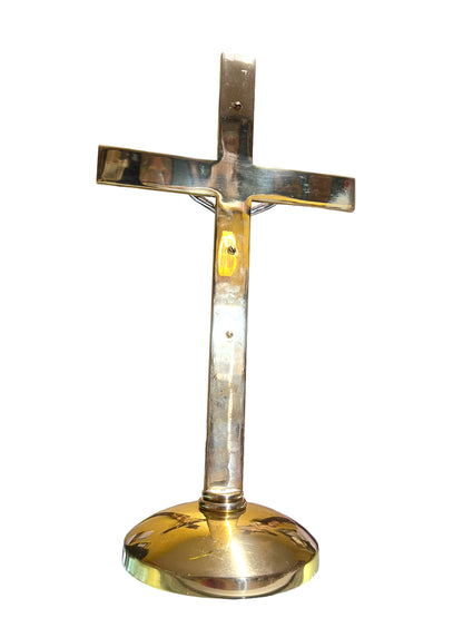 ALTAR BRASS CROSS