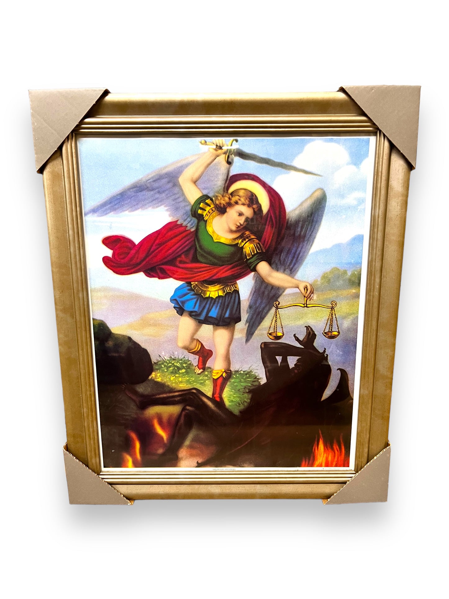 ST MICHAEL FRAME 16x20 | SAN MIGUEL CUADRO