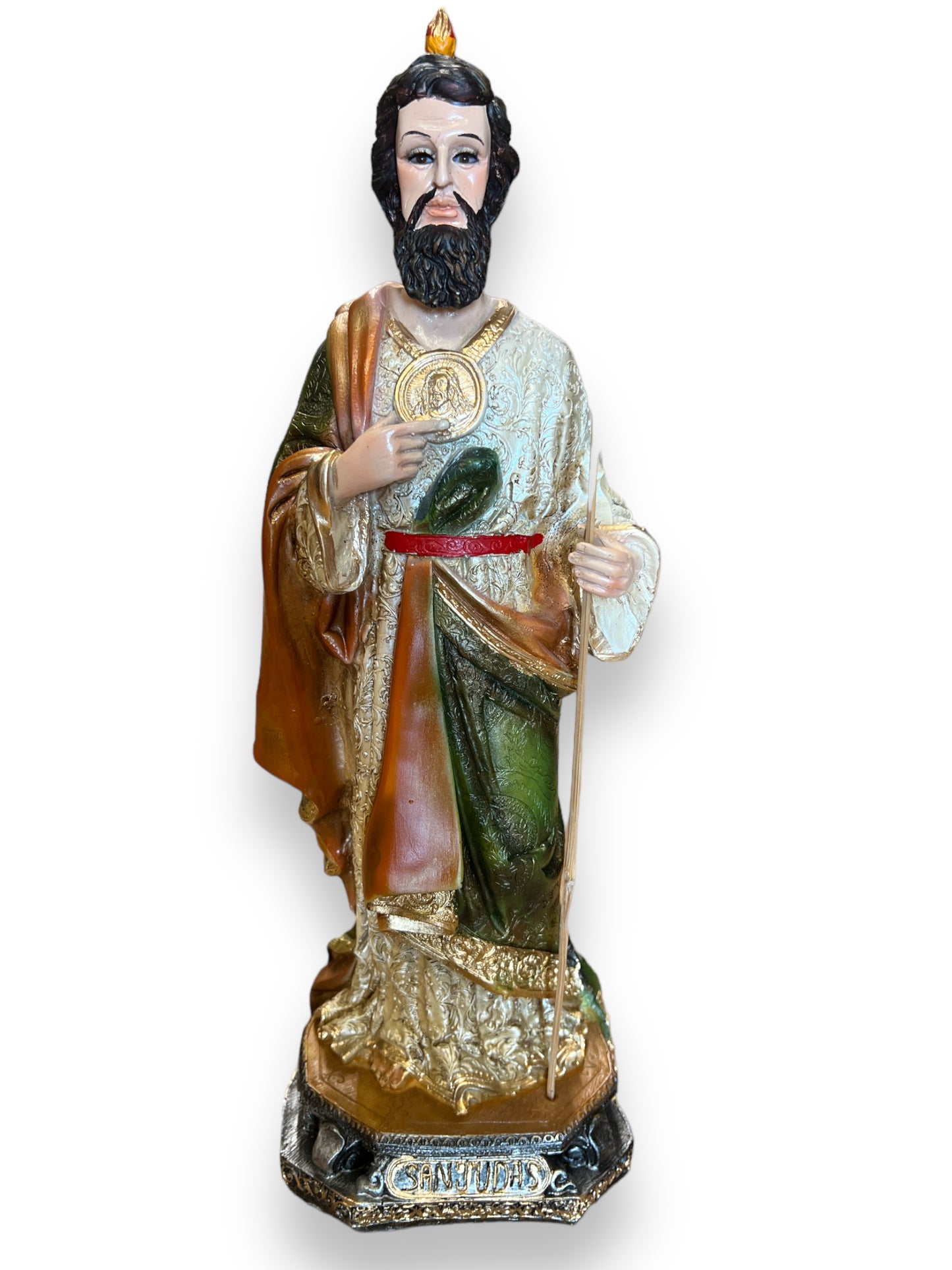 SAN JUDAS ST JUDE 16" STATUE