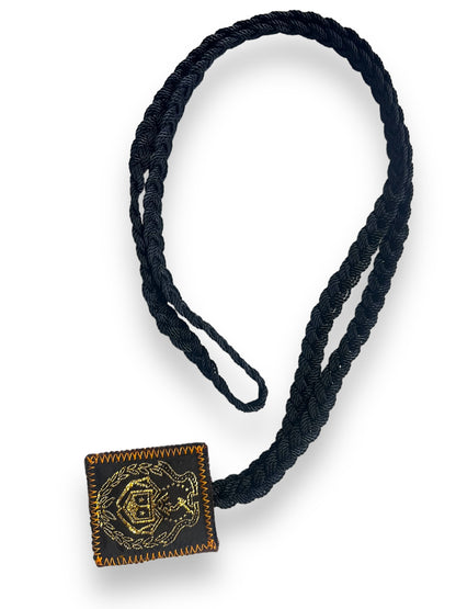 BRAIDED CORD SCAPULAR: OUR LADY OF MOUNT CARMEL