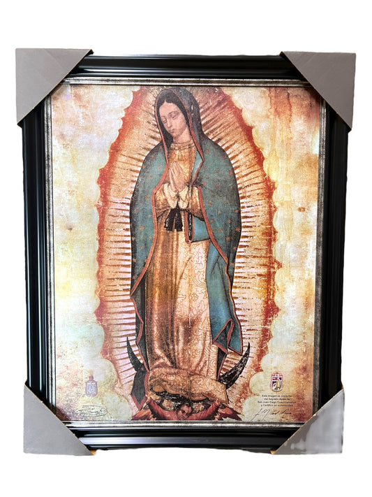 OUR LADY OF GUADALUPE 22"x28" FRAMED PRINT