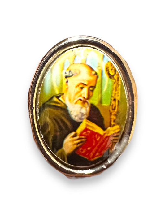 LAPEL PIN: ST. BENEDICT