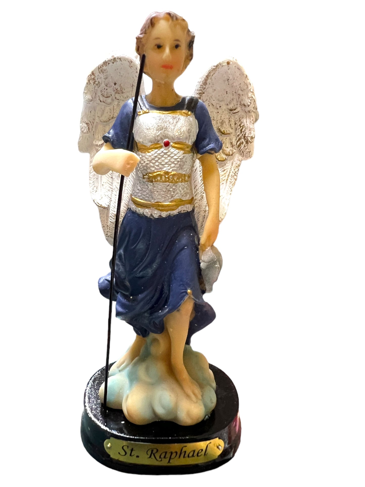 ST. RAPHAEL ARCHANGEL 5" STATUE