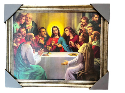 LAST SUPPER 22"x28" FRAMED PRINT -