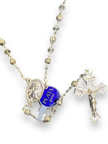 AB CRYSTAL ROSARY W/ CLASP