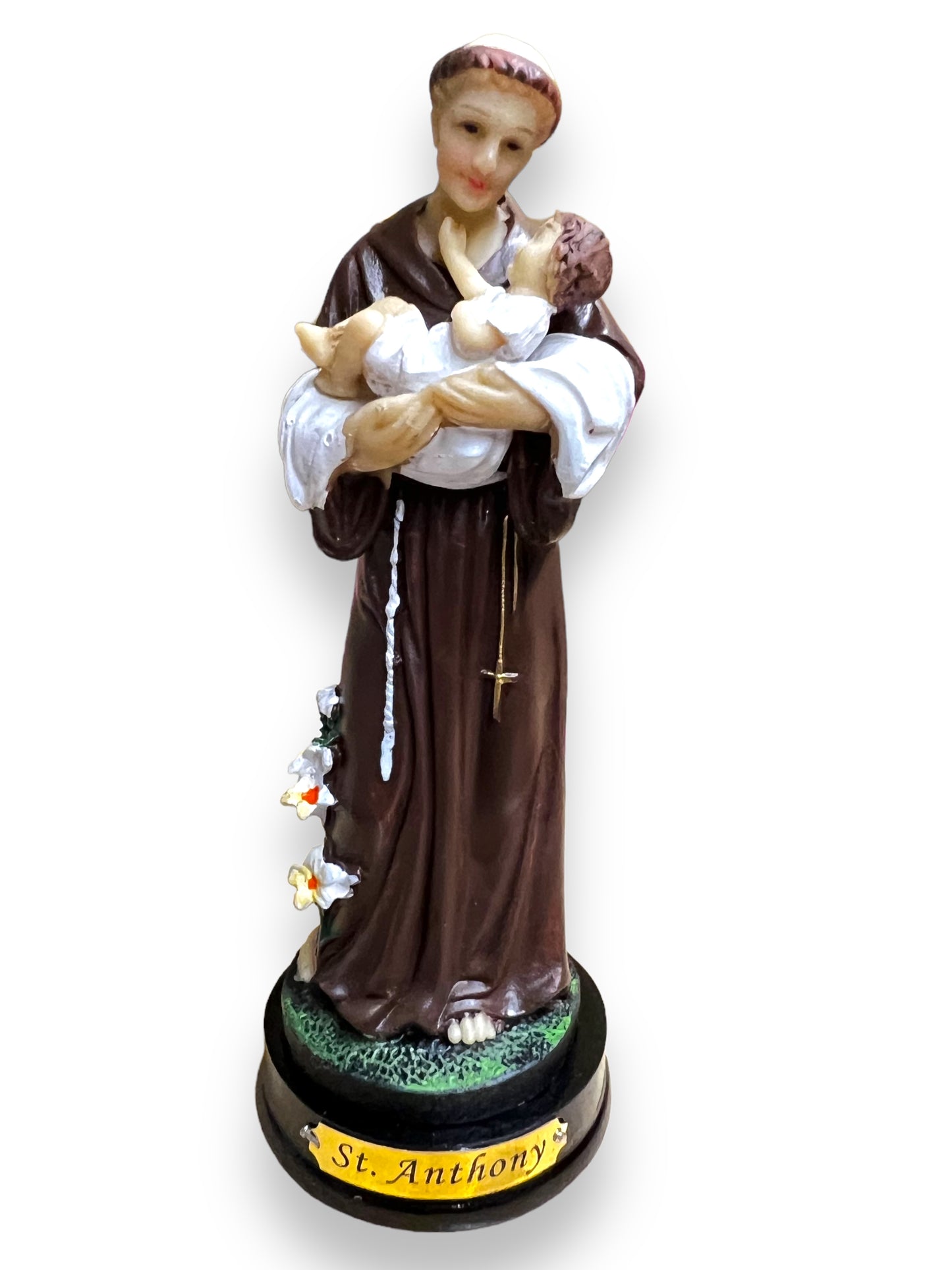 5" ST. ANTHONY OF PADUA STATUE