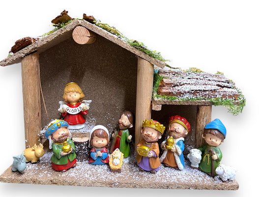 NATIVITY SET 2.5" W/ BLISTER BOX