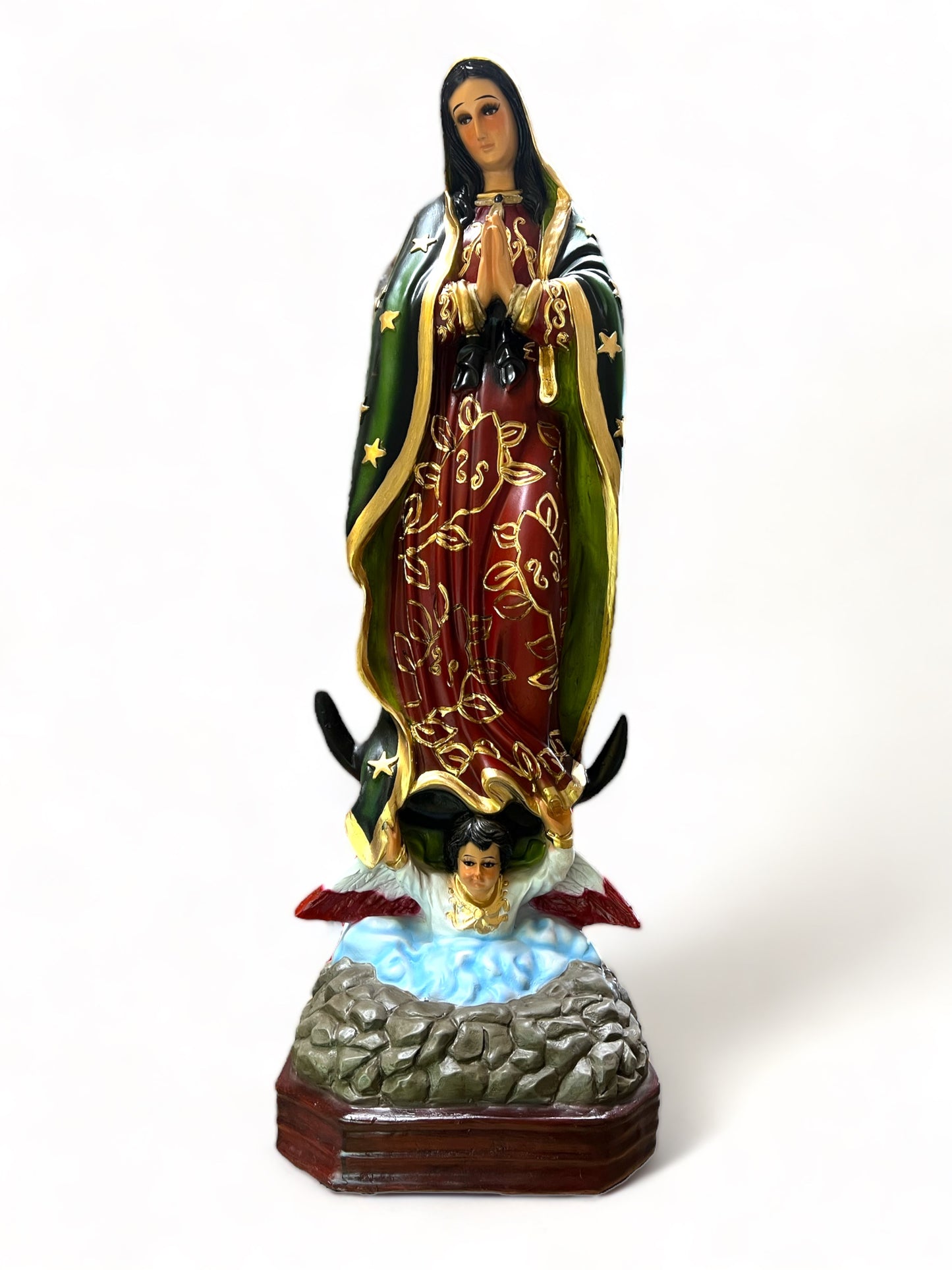 VIRGEN DE GUADALUPE STATUE 45"