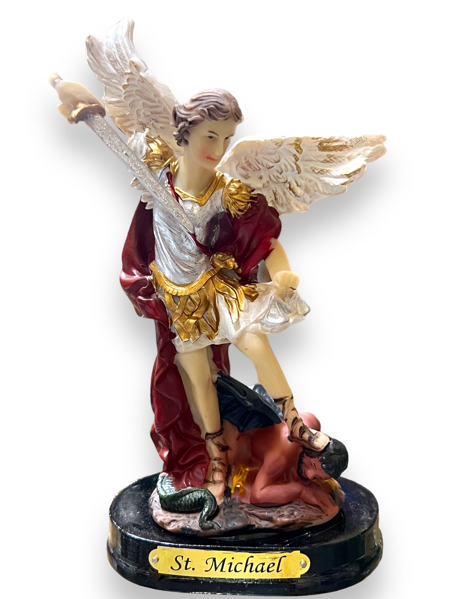 ST. MICHAEL ARCHANGEL 5" STATUE