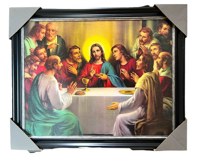 LAST SUPPER 22"x28" FRAMED PRINT -