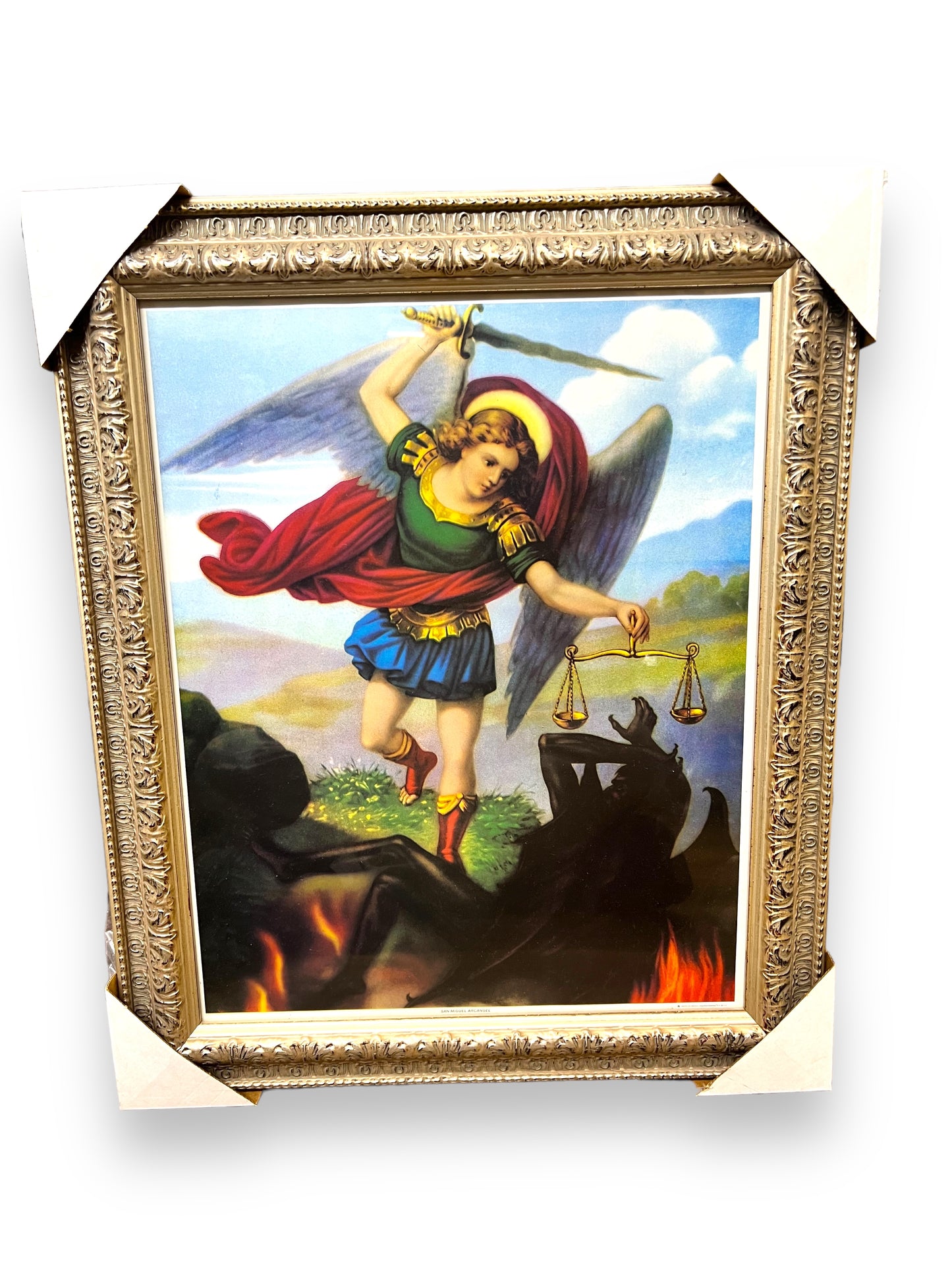 ST MICHAEL FRAME 16x20 | SAN MIGUEL CUADRO