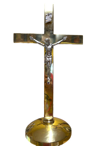 ALTAR BRASS CROSS