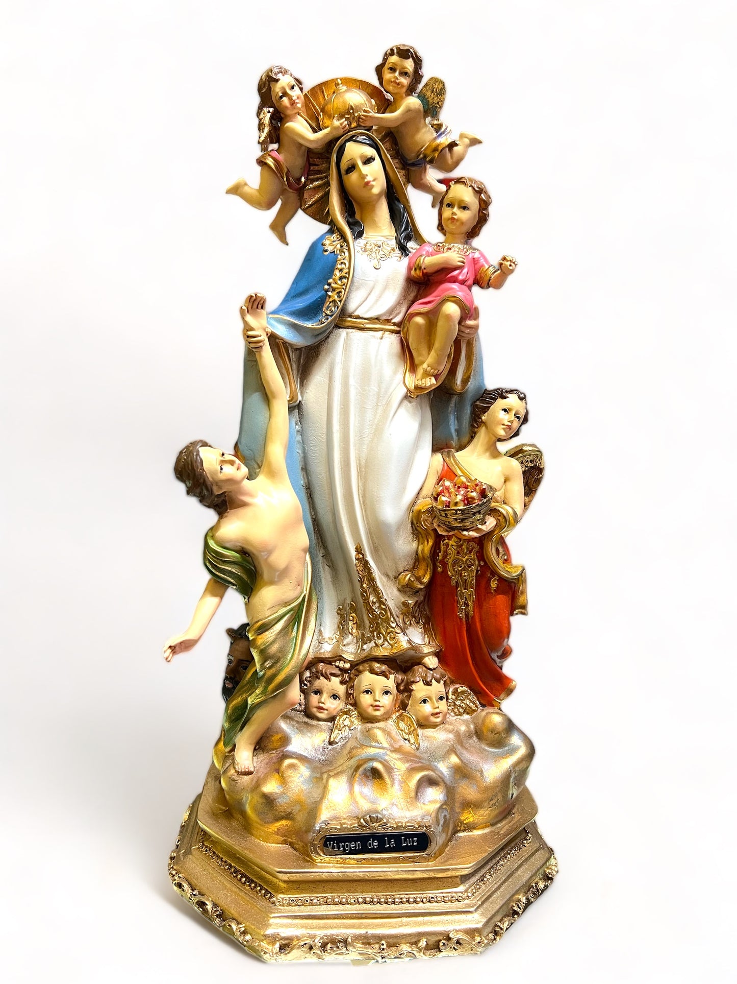 VIRGEN DE LA LUZ OUR LADY OF LIGHT 19"