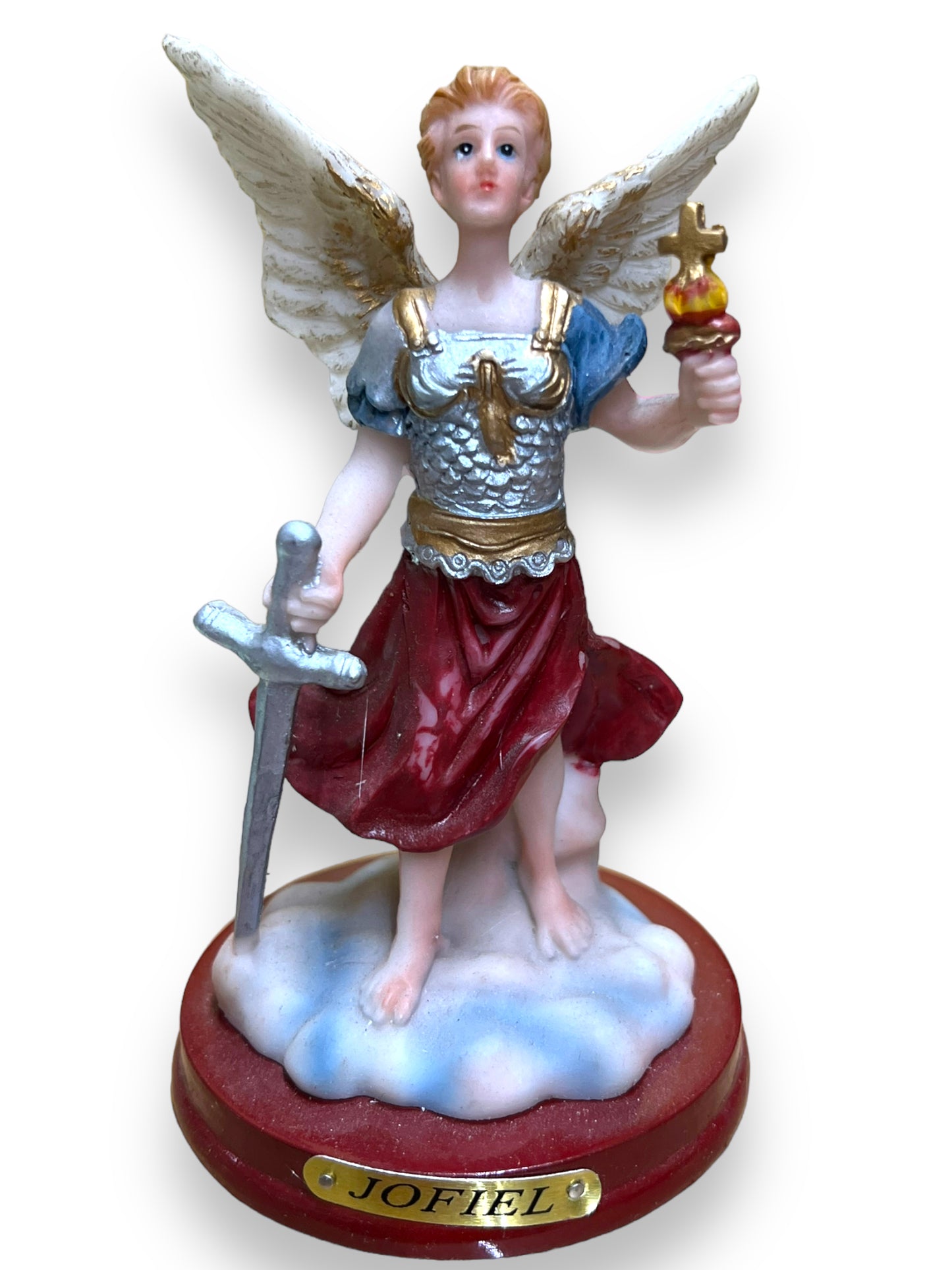 4" ARCHANGEL STATUE