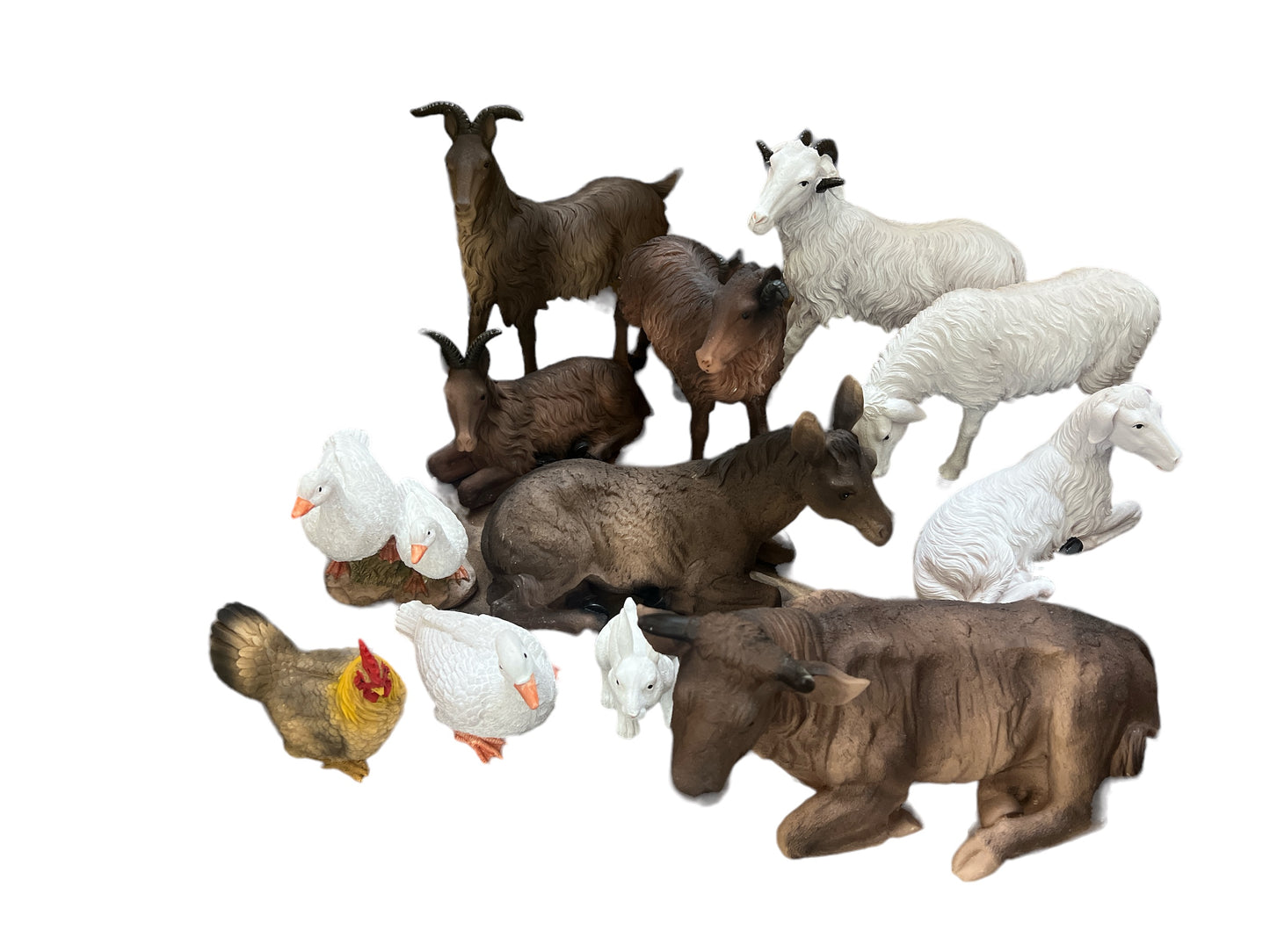 ANIMAL SET FOR NATIVITY -12 PIECES