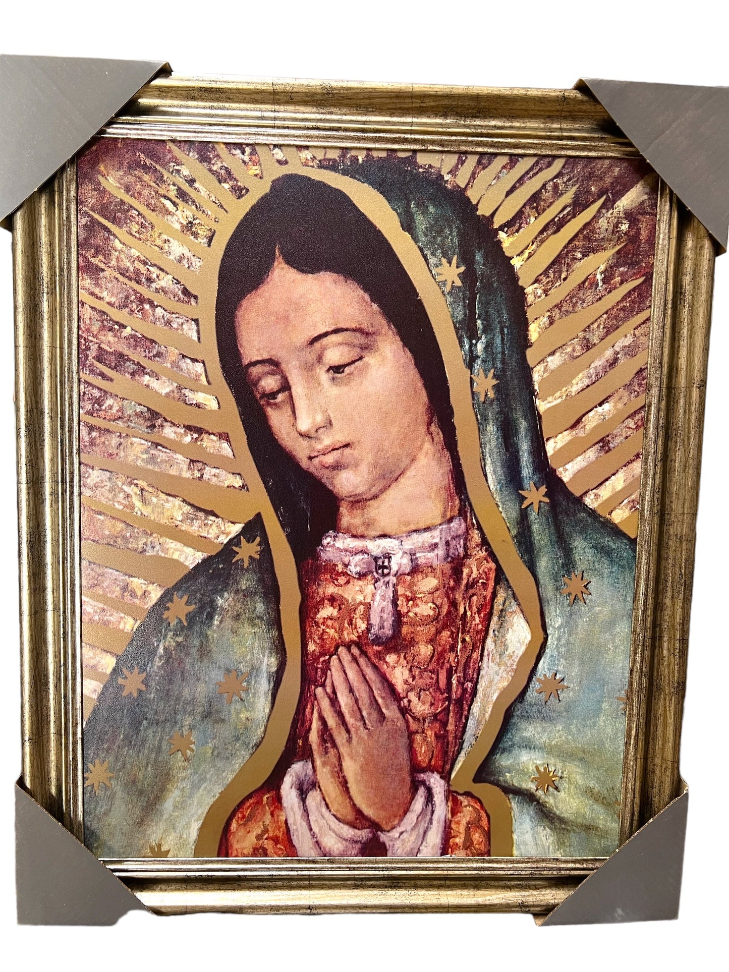 22"x28" FRAMED PRINT -OUR LADY OF GUADALUPE (BUST)