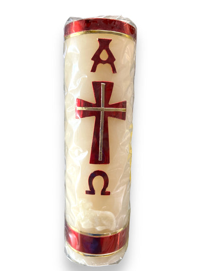 CIRIO #6 DECORADO | EASTER (PASCHAL) CANDLE 10"