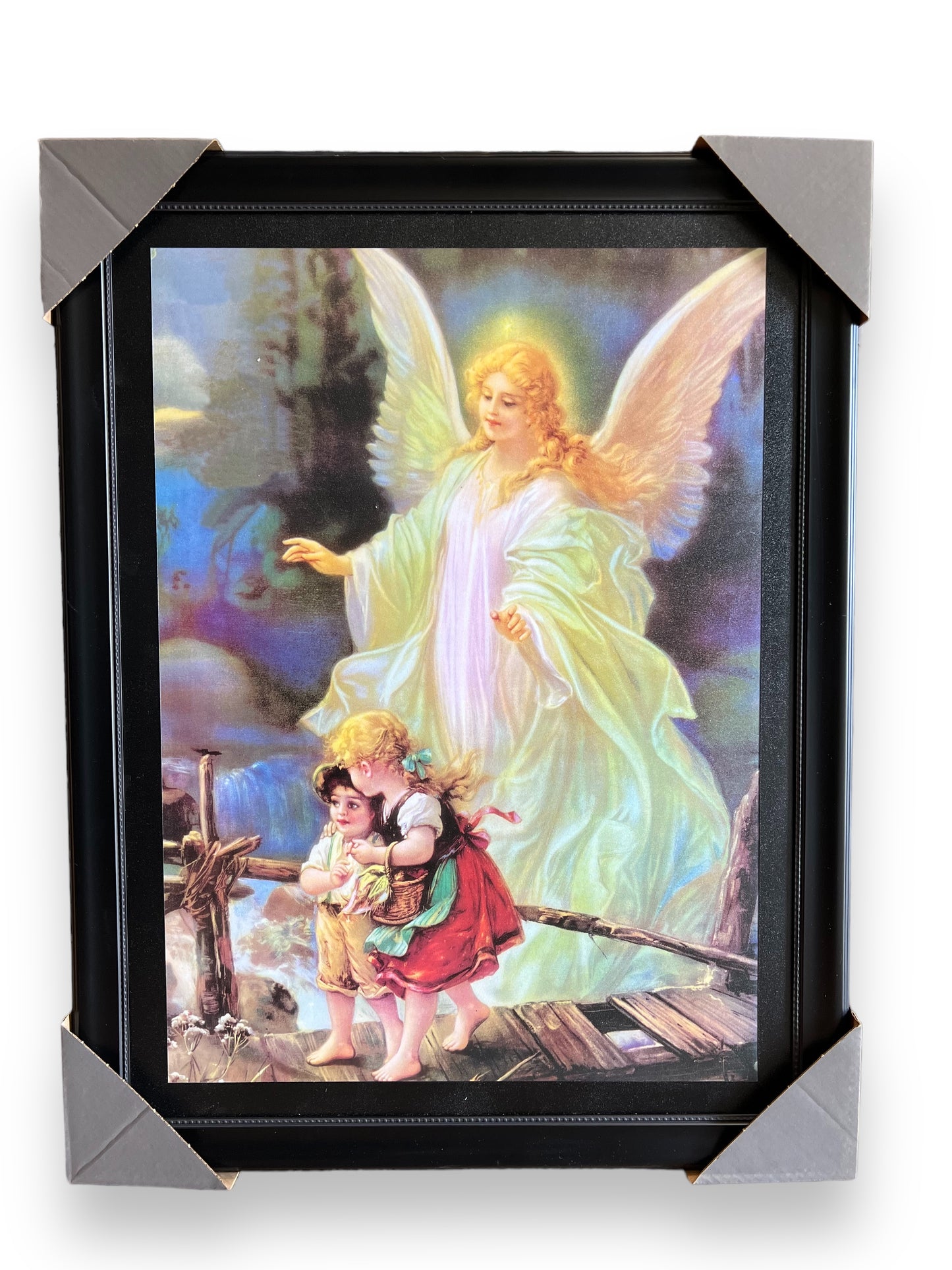 22"x28" FRAMED PRINT -GUARDIAN ANGEL