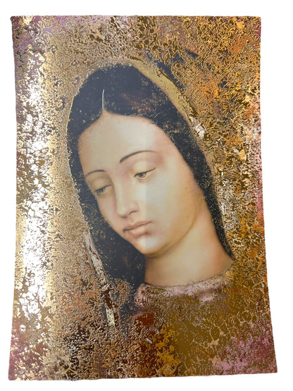 LARGE POSTCARD 8"X6": OUR LADY OF GUADALUPE