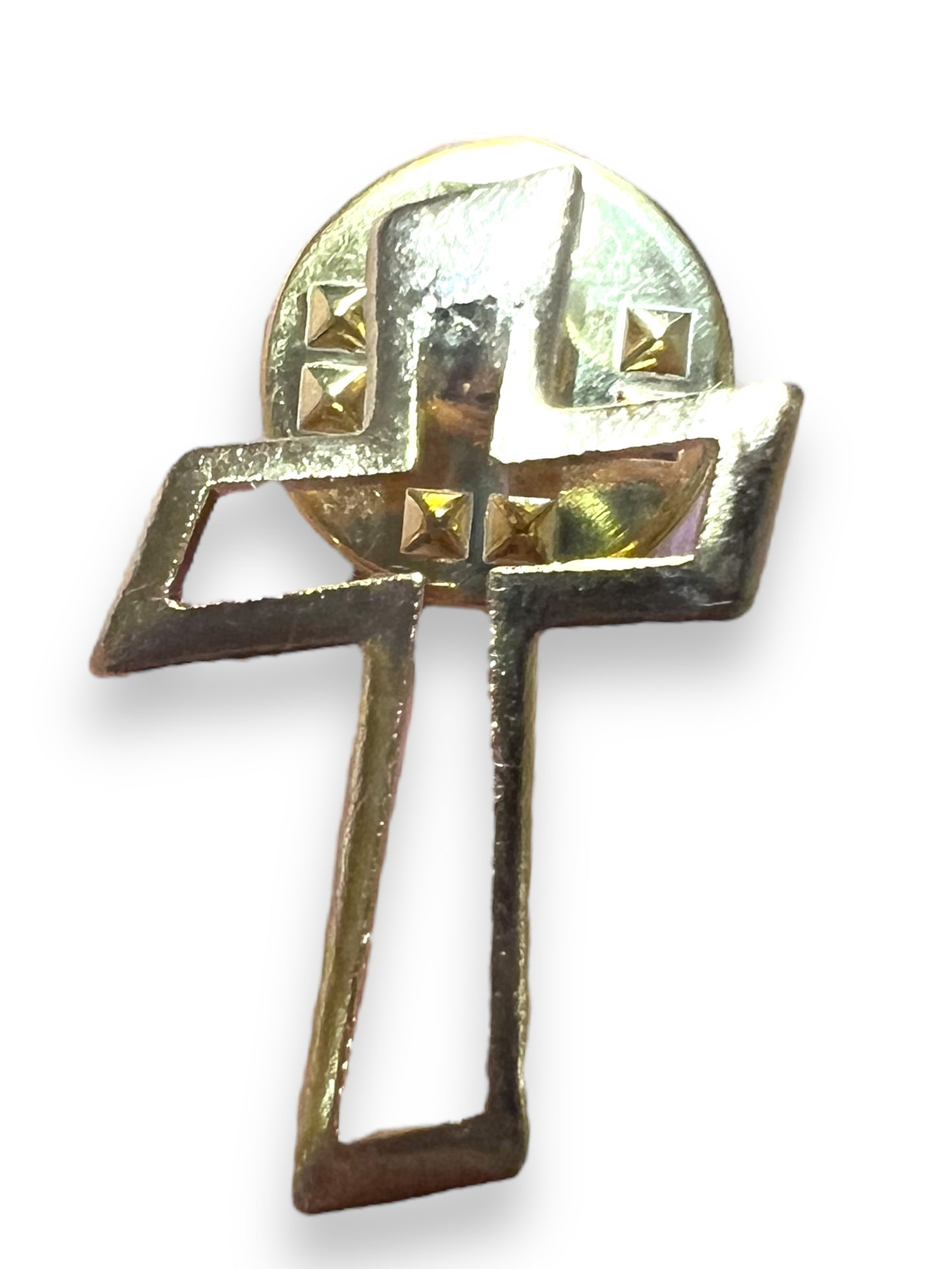 LAPEL PIN: GOLD CROSS