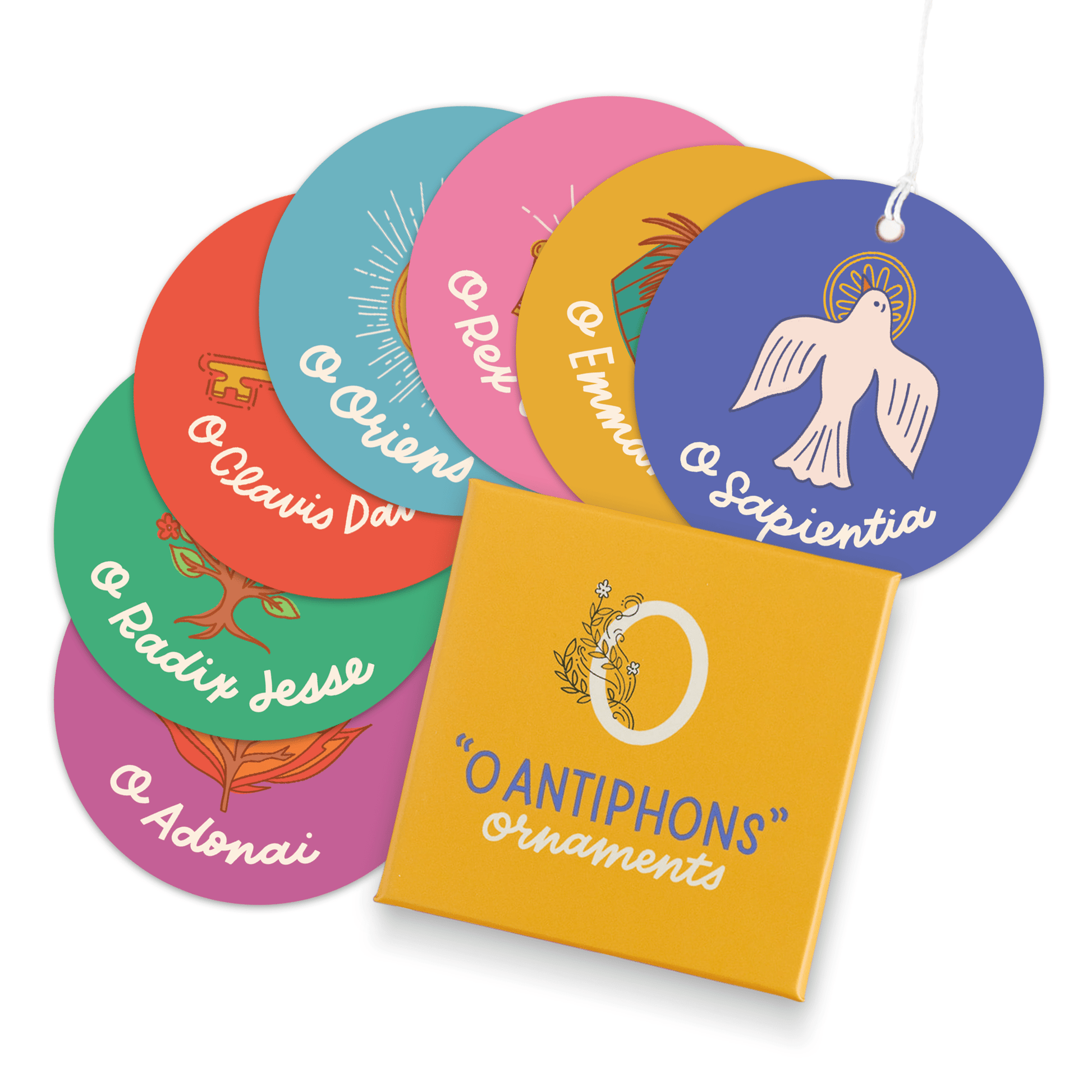 "O ANTIPHONS" ORNAMENTS - Tiendita San Juditas Tiendita San Juditas