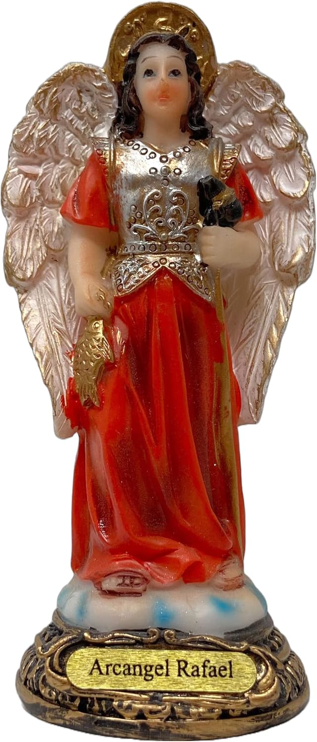 3-ARCHANGEL BOX SET 4" STATUES