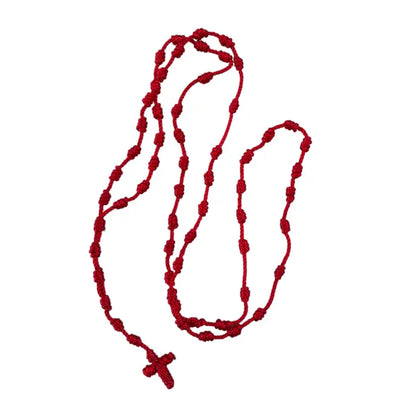 KNOTTED CORD ROSARY| ROSARIO DE HILO