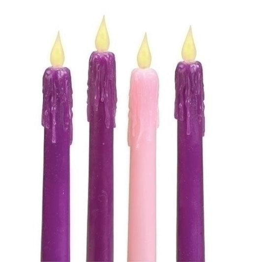 10" LED Advent Candles by Roman