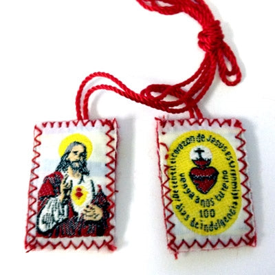 SACRED HEART RED SCAPULAR